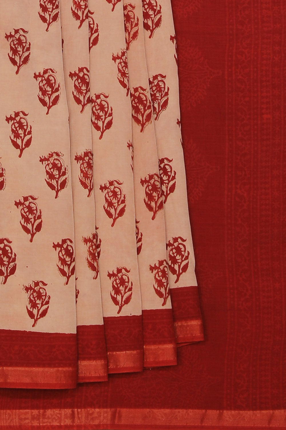 Image of Classy Bagru Printed Saree
